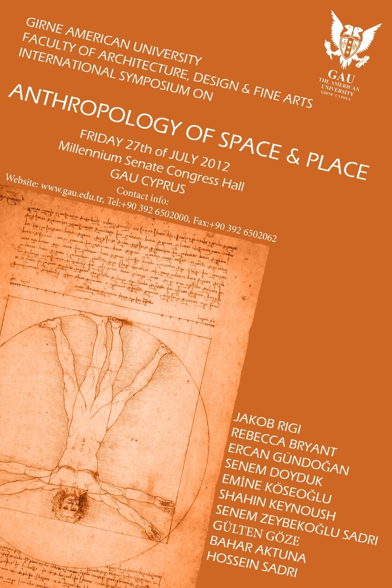 International Symposium on Anthropology of Space and Place