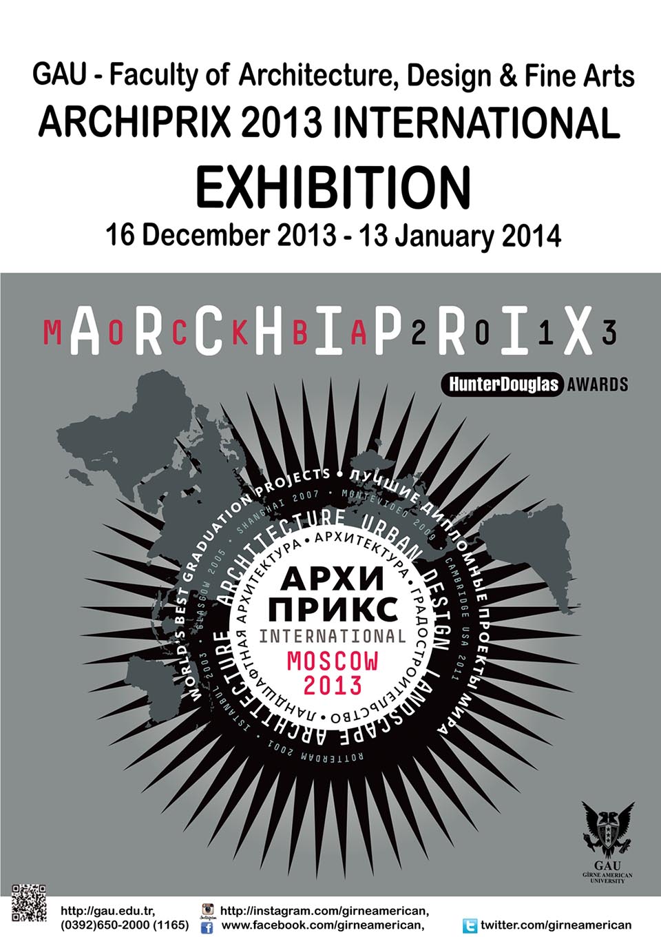 ARCHIPRIX INTERNATIONAL 2013 EXHIBITION