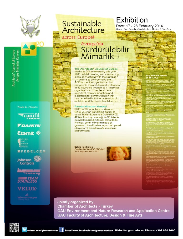 Exhibition: Sustainable Architecture in Europe