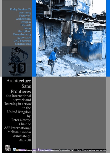 Friday Seminar: Architecture Sans Frontieres