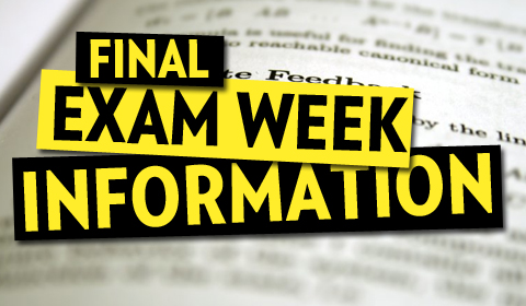 2014-2015 Academic Year Fall Term Final Exams Timetable