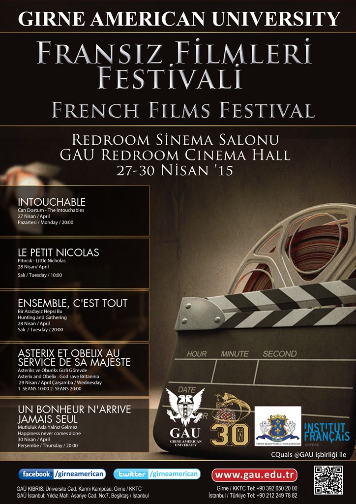 Fransız Filmleri Festivali GAÜ’de Başladı