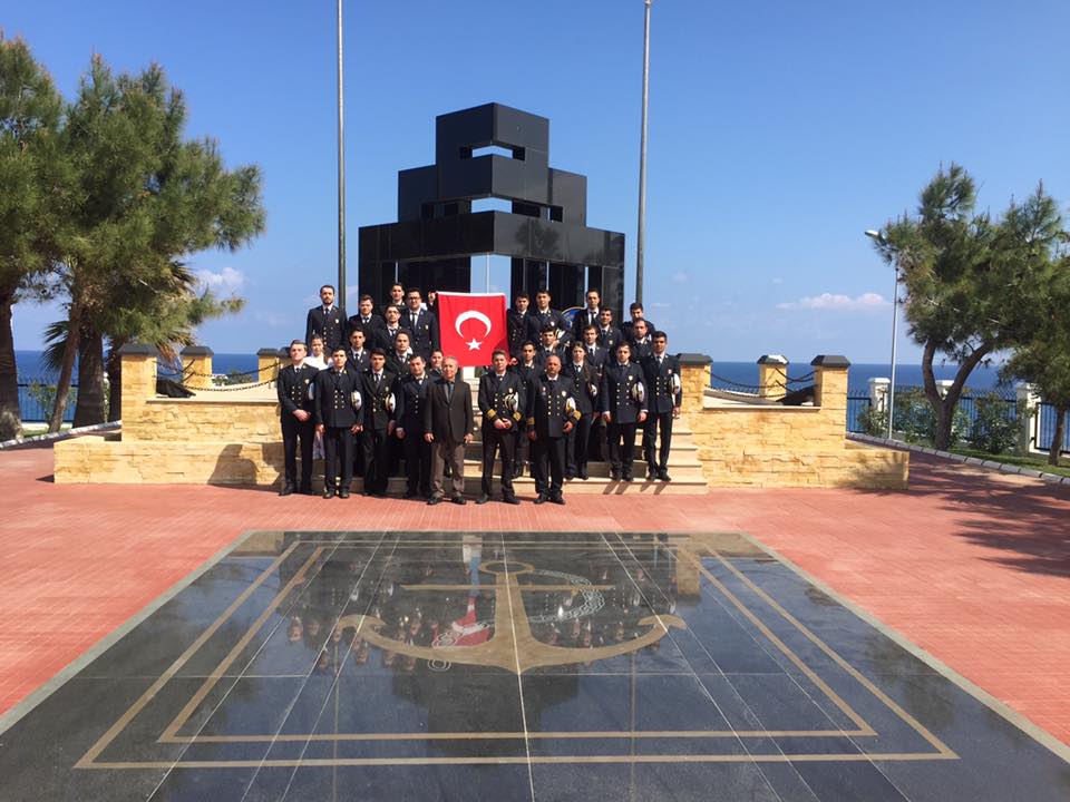 GAU Denizcileri 18 Mart Çanakkale Zaferi Şehitlerini andı