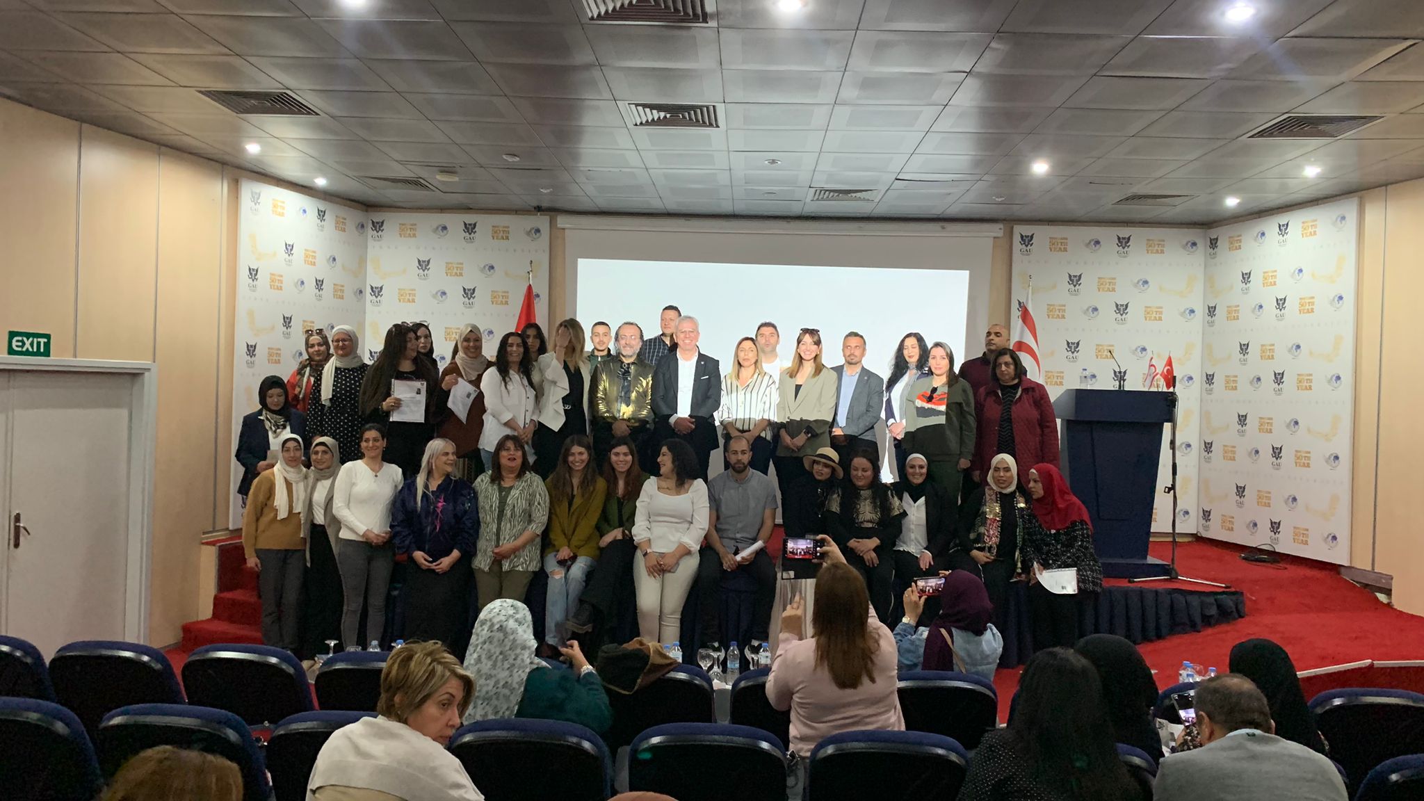 Girne Amerikan Üniversitesi, Filistinli Doktora öğrencilerini ağırladı