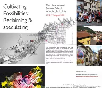 GAU - 3rd Architecture Summer School in Italy