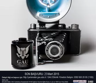 GAÜ 3’üncü Genç Fotoğrafçılar Yarışmasına Başvurular Devam Ediyor
