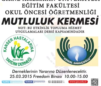 Girne Amerikan Üniversitesi Okul Öncesi Öğretmenliği Topluma Hizmet Uygulamaları Dersinde Yorulmak Nedir Bilmedi