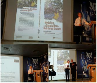 First Keynote Speaker Prof. Dr. Alexander Kostin gave his speech.