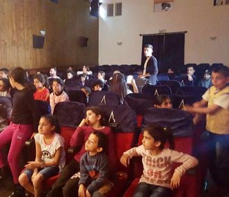 GAÜ İletişim Fakültesi’nden Minik Yürekler’e Sinema Keyfi