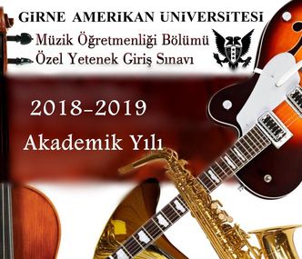 GAÜ MÜZİK ÖĞRETMENLİĞİ BÖLÜMÜ, 'ÖZEL YETENEK SINAVLARI' BAŞLIYOR