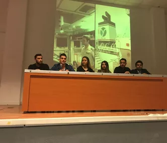 GAÜ DENİZCİLİK ÖĞRENCİLERİ MEZUN OLDUKLARI LİSELERİ ZİYARET EDEREK, ÖĞRENCİLERE ÜNİVERSİTE HAYATINI ANLATTI