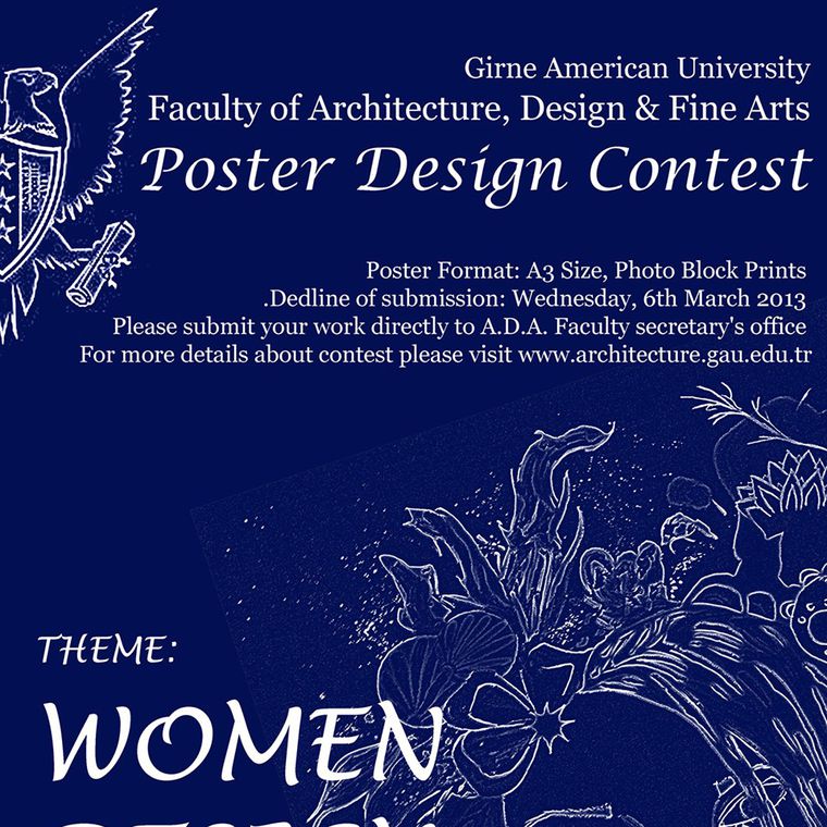 Poster Tasarım Yarışması: Kadınlar Mekanı Tasarlar
