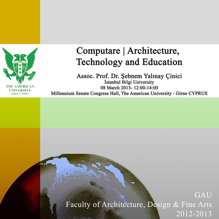 Cuma Seminerleri VI: Bilgisayar | Mimarlık, Teknoloji ve Eğitim