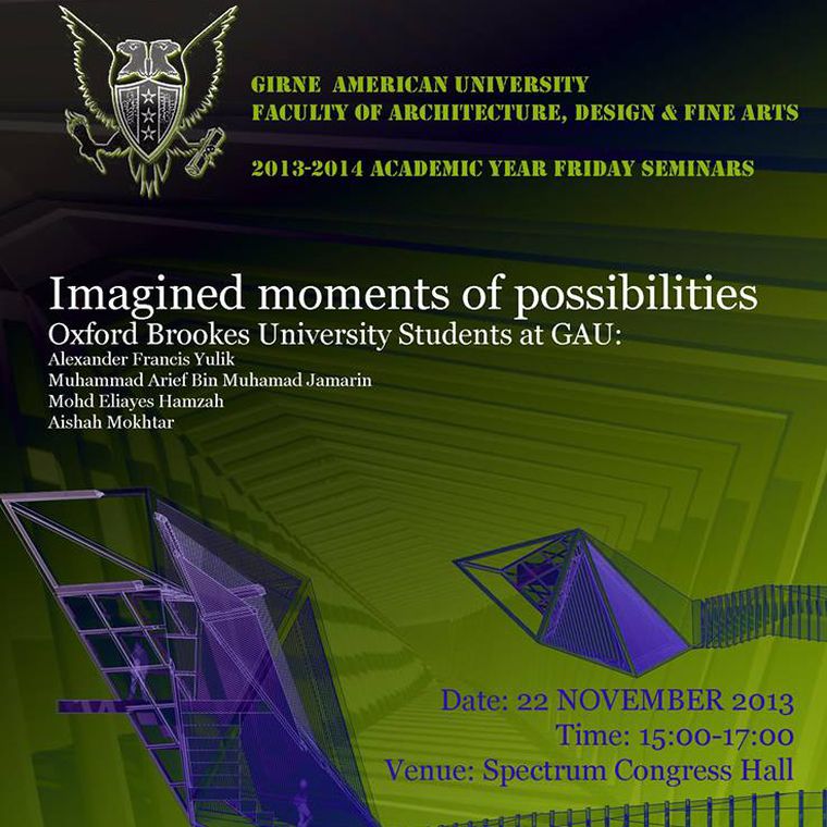 3. Cuma Semineri: Imagined Moments of Possibilities