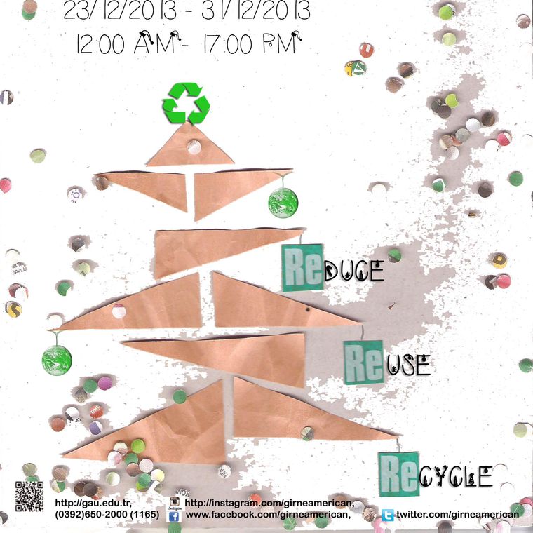 RECYCLE CHRISTMAS TREES EXHIBITION