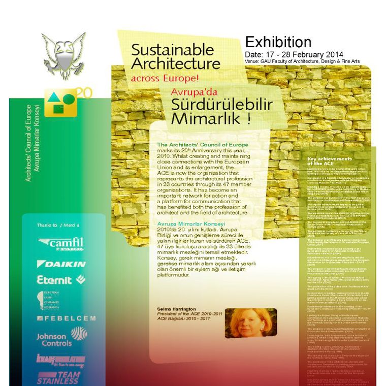 Exhibition: Sustainable Architecture in Europe