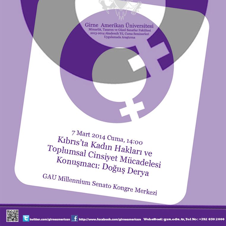 11th Friday Seminar: Women Rights in Cyprus