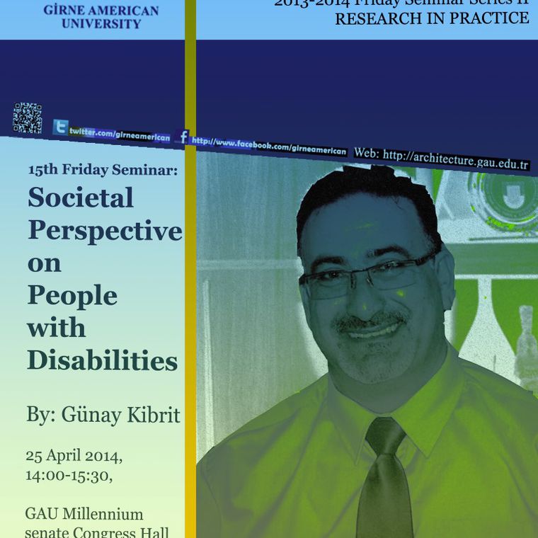15th Friday Seminar: Societal Perspective on People With Disabilities