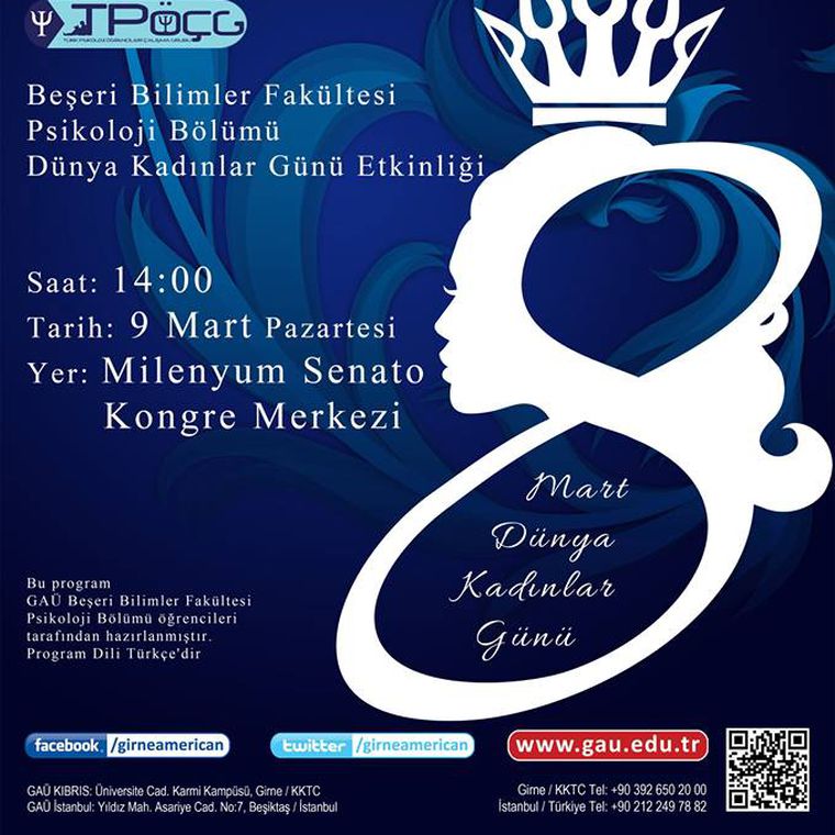 8 MART DÜNYA KADINLAR GÜNÜ