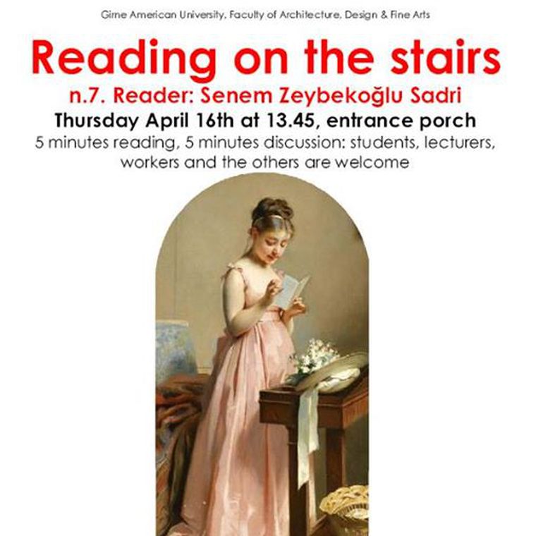 7th Reading on the Stairs