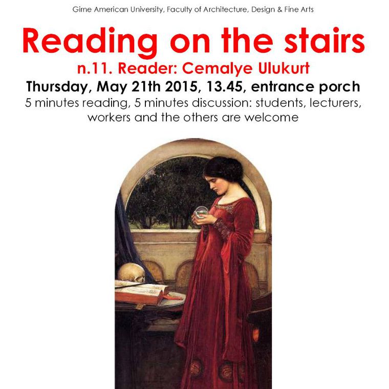 11th Reading on the Stairs