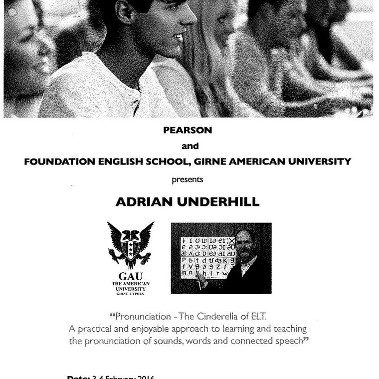"Pronunciation - The Cinderella of ELT"