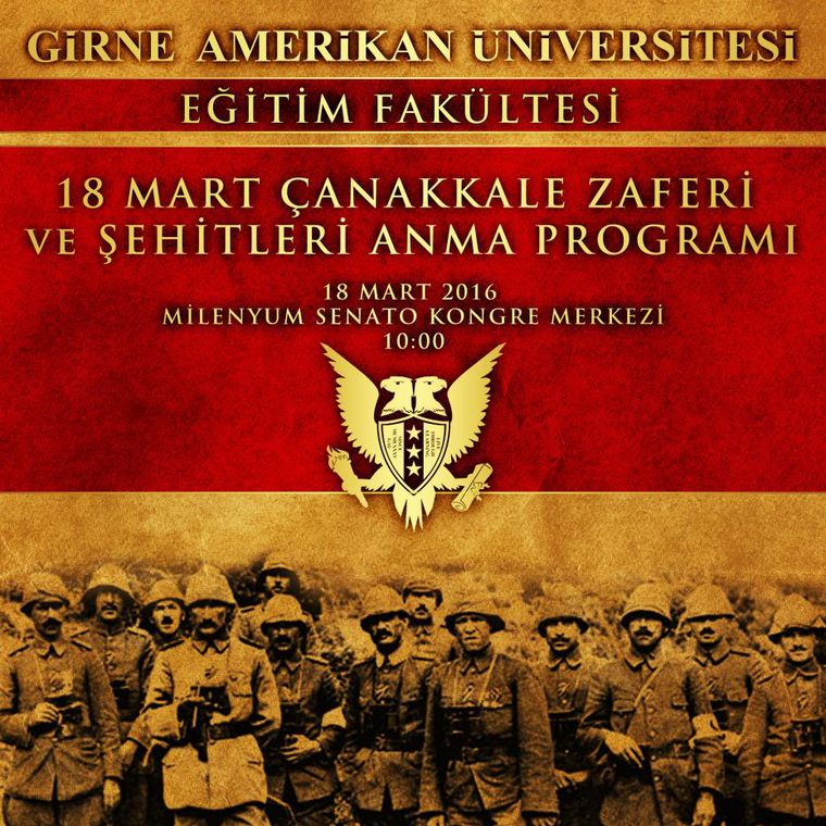 18 MART ÇANAKKALE ZAFERİ VE ŞEHİTLERİ ANMA PROGRAMI
