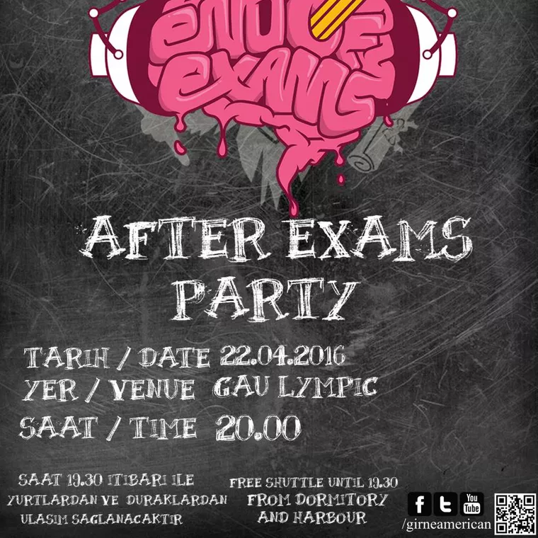 AFTER EXAM PARTY