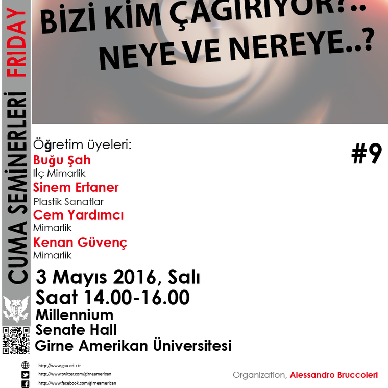 CUMA SEMİNERİ-"BİZİ KİM ÇAĞIRIYOR..? NEYE VE NEREYE..?"