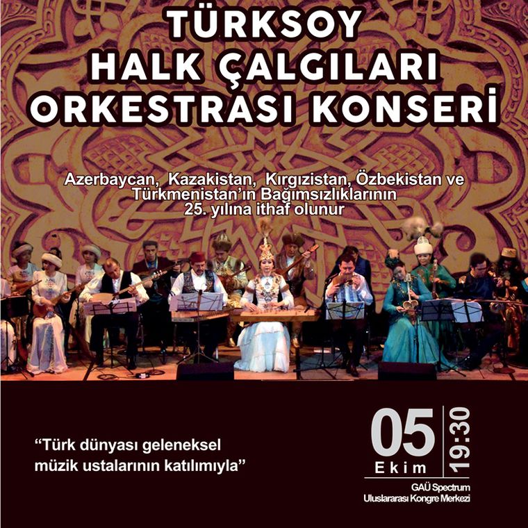 Türksoy Halk Çalgıları Orkestrası Konseri