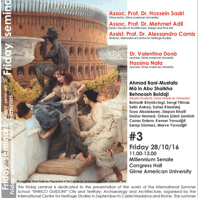 Cuma Seminerleri 2016/3