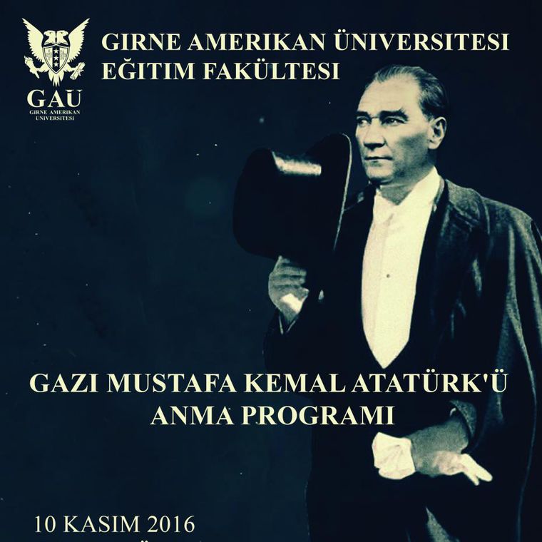 GAZİ MUSTAFA KEMAL ATATÜRK'Ü ANMA PROGRAMI