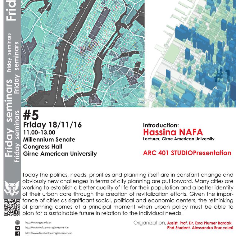 Friday Seminar 18 th November