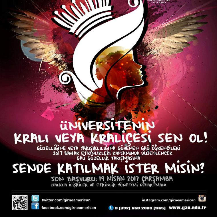 GAÜ "Güzellik Yarışması" 2017