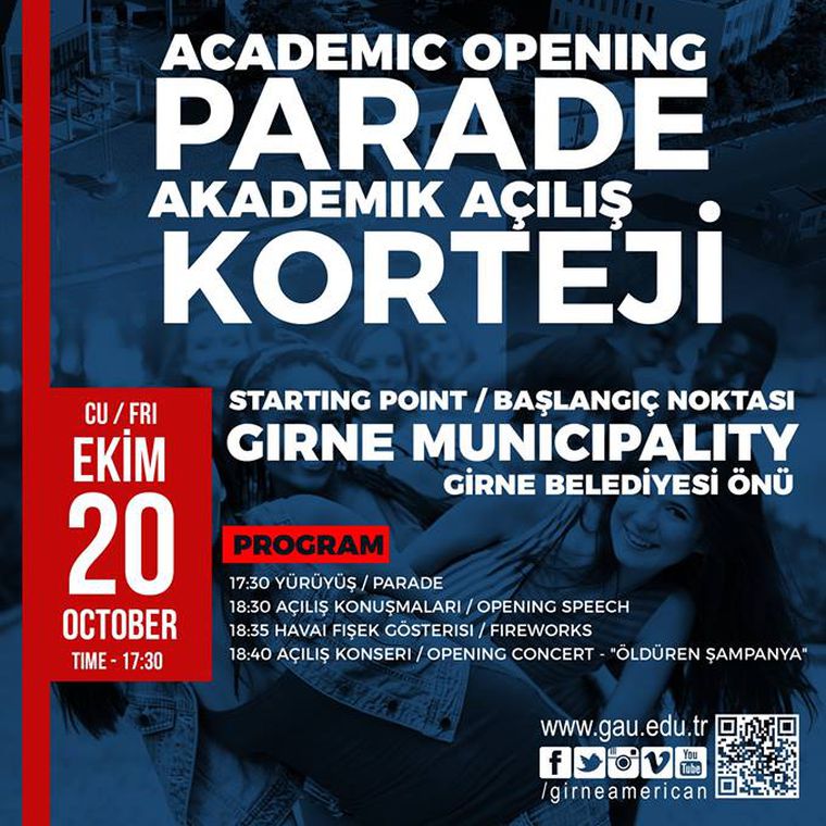 AKADEMİK AÇILIŞ KORTEJİ