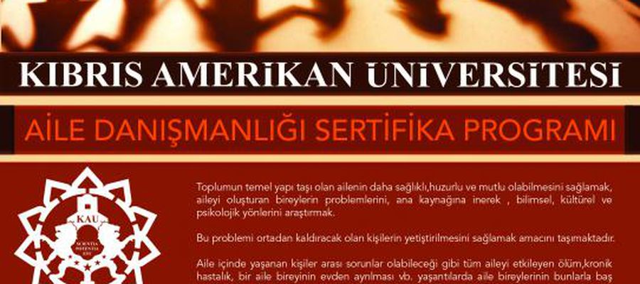 Kausem Aile Danismanligi Kursu Basliyor American University Of Cyprus