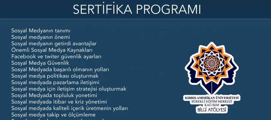 kausem sertifika programlari hiz