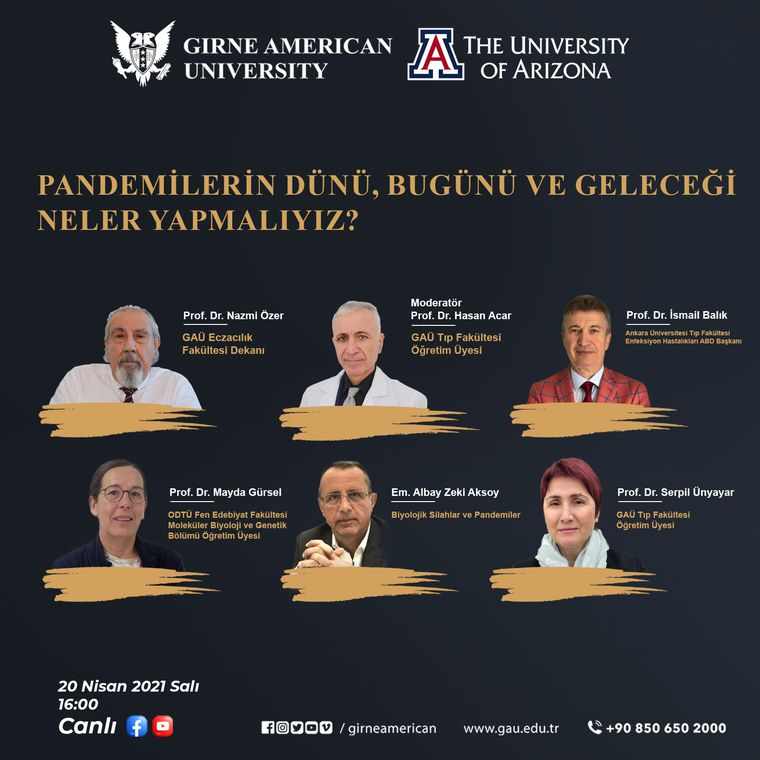 "Pandemilerin Dünü, Bugünü ve Geleceği"